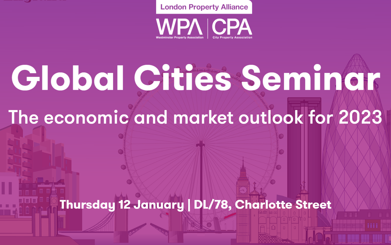 Global Cities Seminar The economic and market outlook for 2023